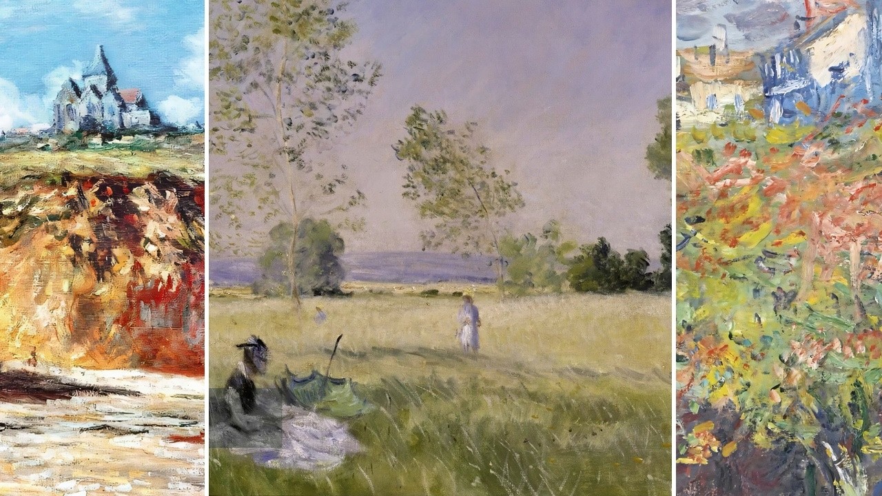 Claude Monet TV — Silent Art Gallery · July 2 Afternoon | Meadow at Bezons & others
