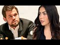 Andrea asks magnus carlsen how does the knight move