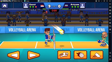 How to Play Volleyball Arena on Pc Keyboard Mouse Mapping with Memu Android Emulator