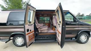 1997 Ford E150 Tuscany custom van