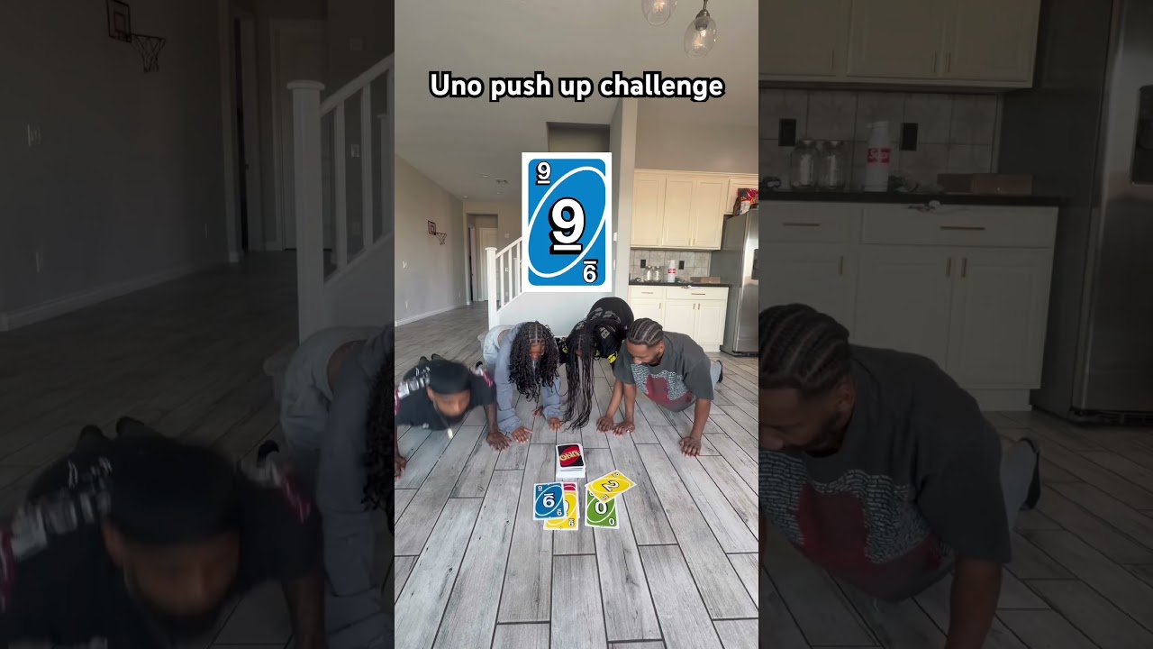 UNO PUSH-UP CHALLENGE #shorts