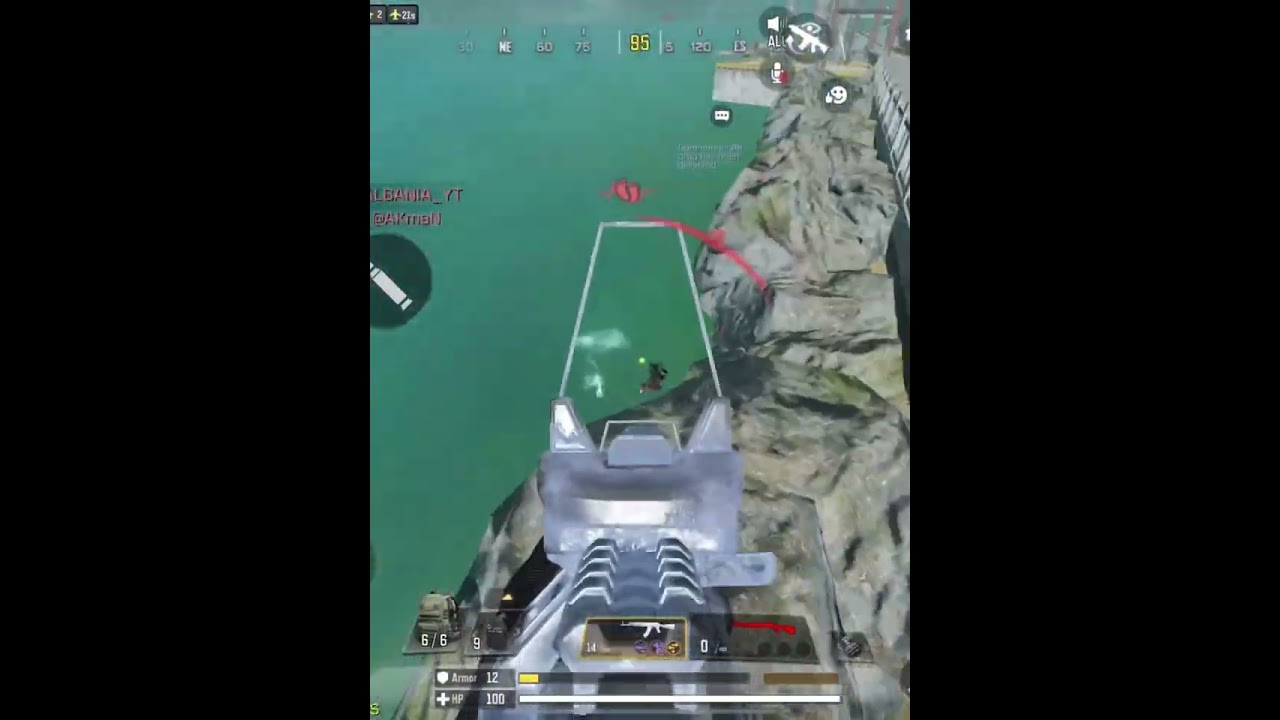 Insane Alcatraz fights Call of Duty Mobile Battle Royale