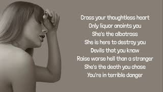 Taylor Swift - The Albatross lyrics Resimi