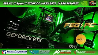 FEG PC // Thomas Eskew Build // Ryzen 7 7700X w- RTX 5070
