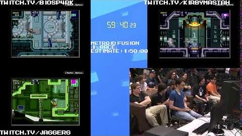Metroid Fusion 1% race at SGDQ 2014