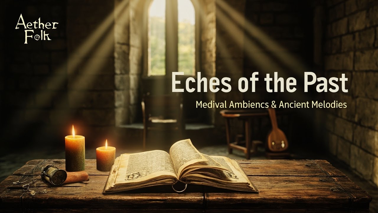 Whispers of the Abbey: A Lute's Gentle Serenade 🎻