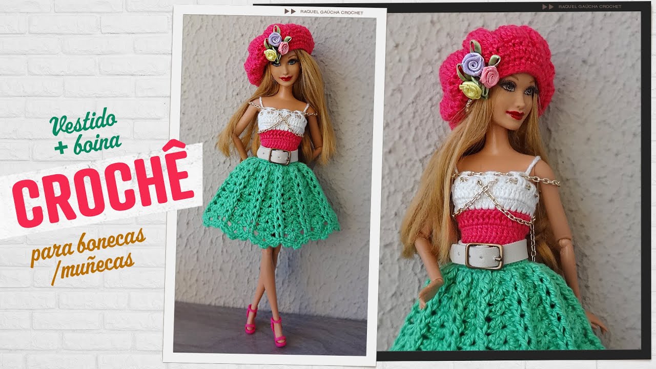 Dolls Clothes / Roupas de Boneca – Raquel Gaúcha Crochet