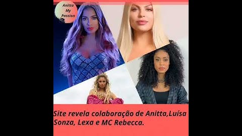 Thumbnail of Música Anitta - lexa - Luisa Souza - mc rebecca