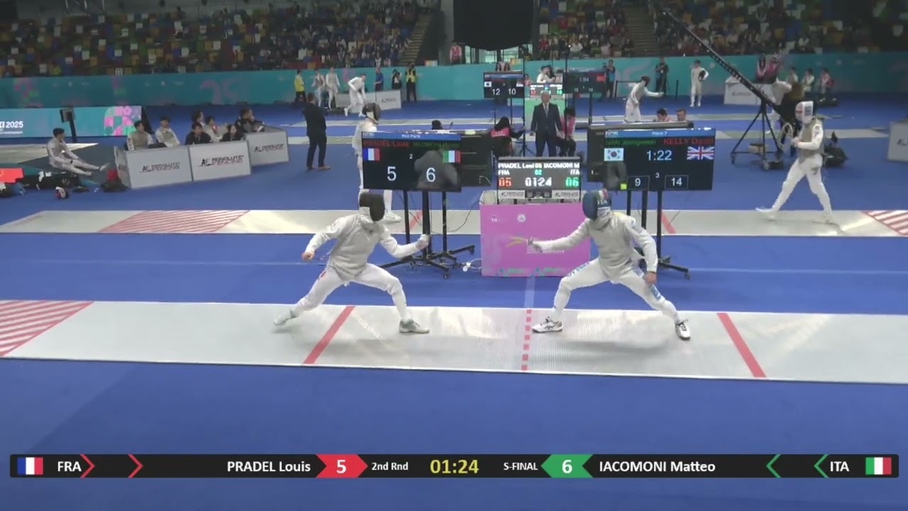 Wuxi Worlds 2025 JMF TEAM - L4 - France v Italy