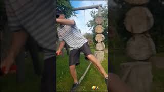 #slackline #throwingaxe #throwingknife #to juggle #ice man