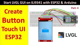 How to Create Button in LVGL | ESP32 + ILI9341 Step-by-Step
