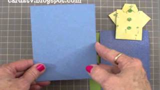 Father's Day Origami Shirt Card