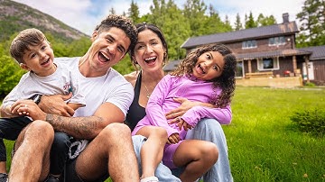 We Stayed In A Cabin Off The Grid In Norway!!!