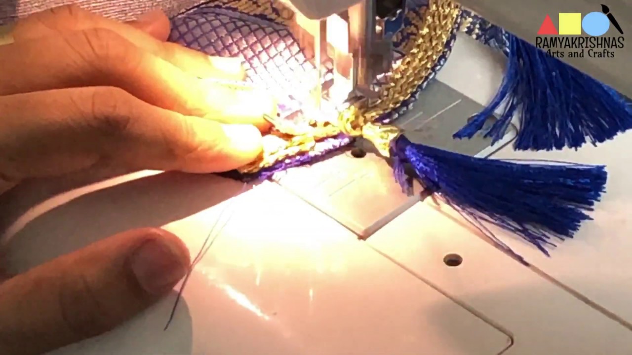 Readymade Tassels Saree Tassels Readymade Saree Kuchu YouTube