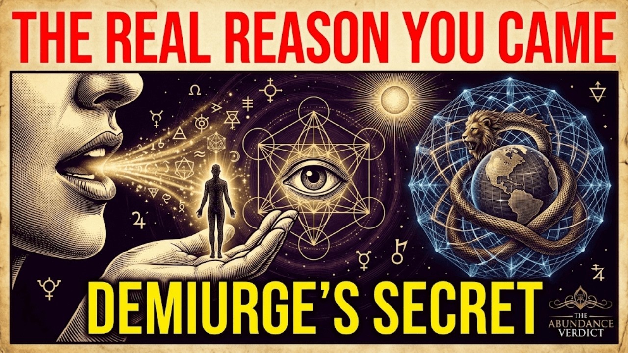 The Monad’s Hidden Decision: Why The Demiurge Created The [FALSE MATRIX]