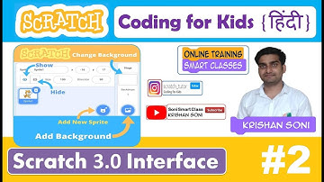 Day 2 - Scratch 3.0 Interface || Scratch Coding for Kids Tutorial in Hindi