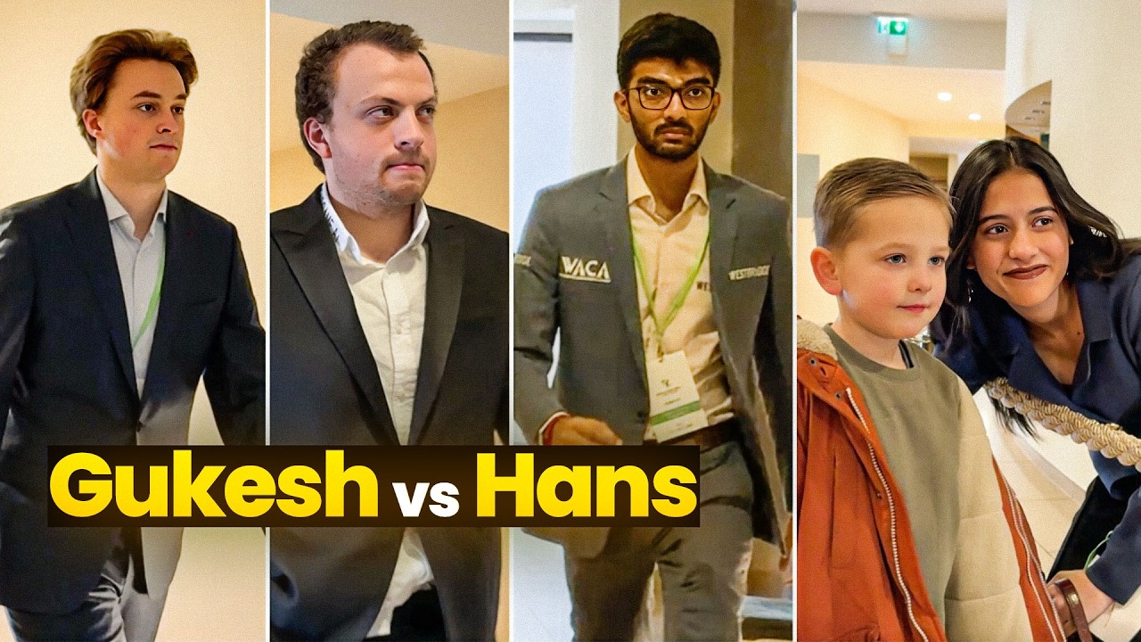 World Champion Gukesh takes on Hans Niemann | Round 1 Prague Chess Masters 2026