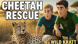🐆 WILD KRATT: REAL-LIFE | Mission Rescue – Saving the Injured Cheetah in Serengeti! screenshot 5