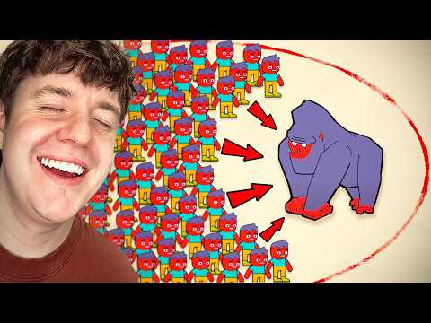How Many Dudes? Gorilla Boss Strategy: Overwhelming the Apex Predator