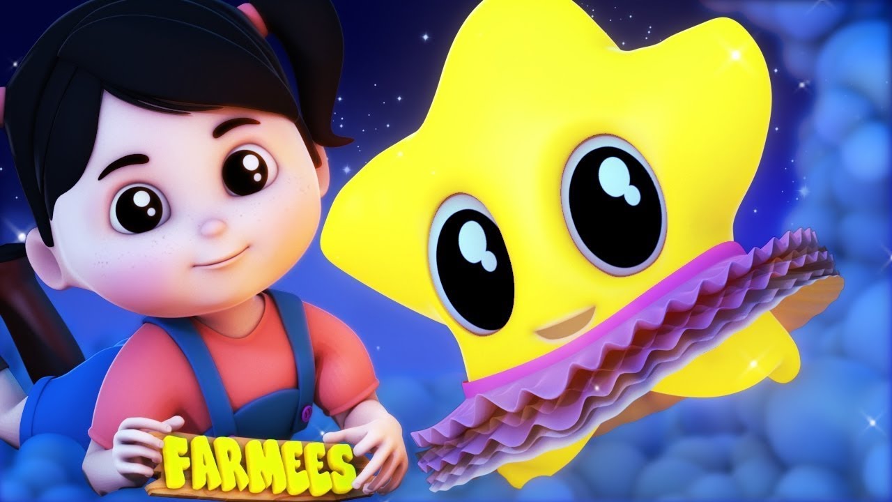 Twinkle Twinkle Little Star | Nursery Rhymes Songs | Kids Songs by Farmees