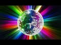 4k colorful big disco ball  relax  chill out with disco music  vj loop 4k