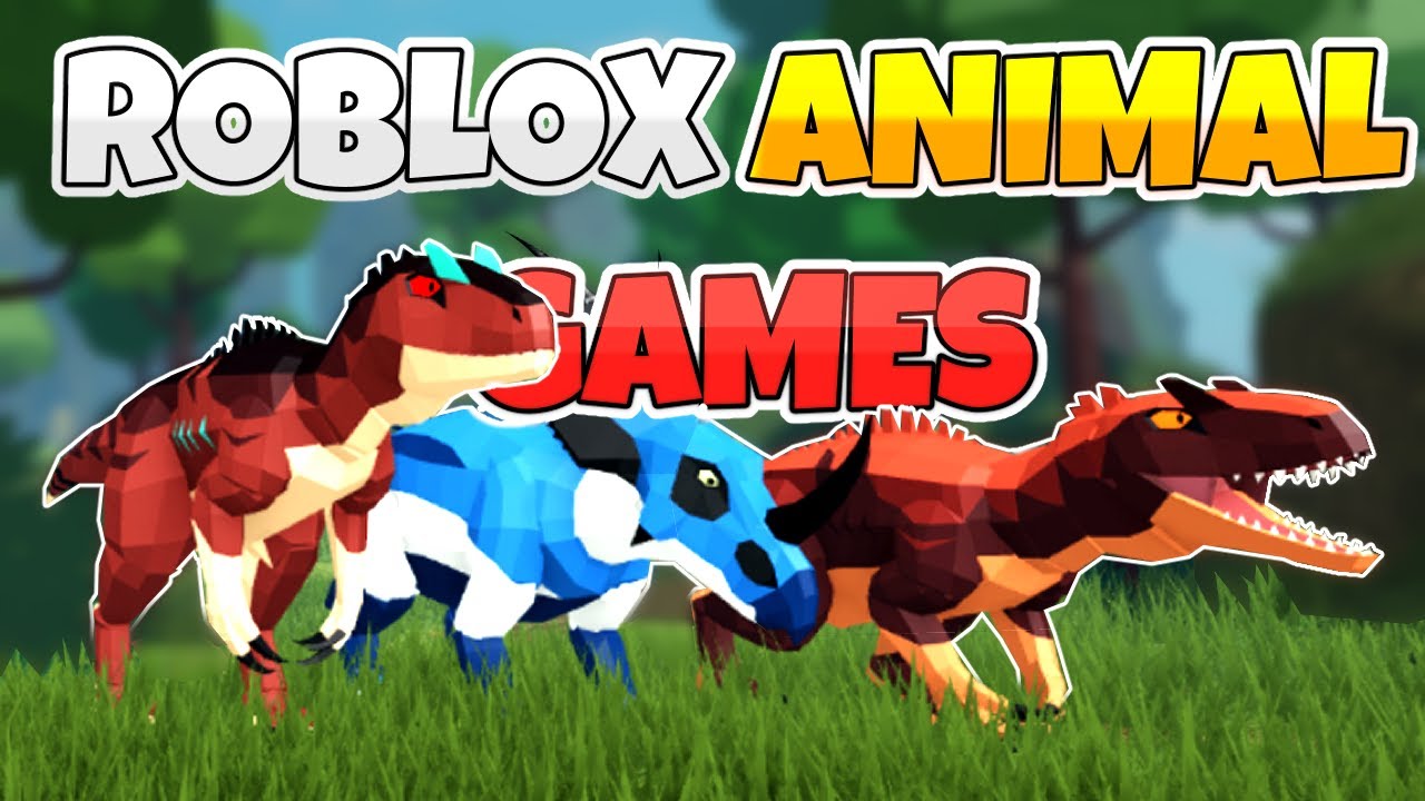 TOP 5 - OS MELHORES JOGOS de ANIMAIS do ROBLOX! 🦅 