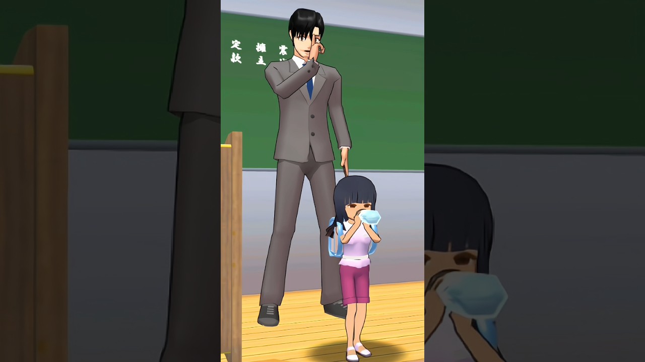 Guru meminum susu gadis kecil itu 😀