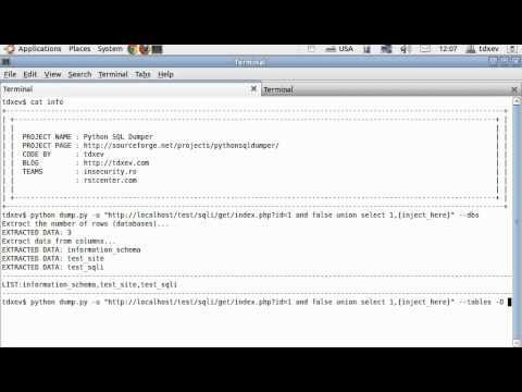 Python SQL Dumper - How to set a single database that will be used to extract data