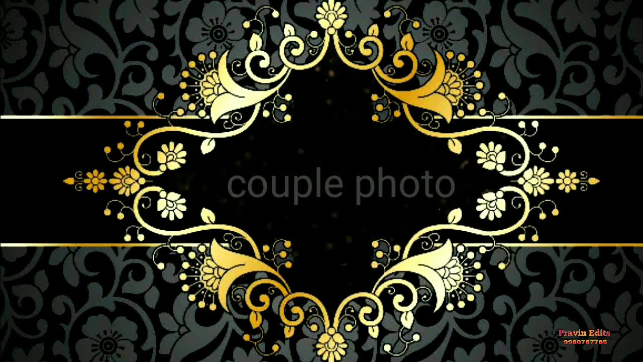 Best English Wedding Invitation Background Theme - YouTube