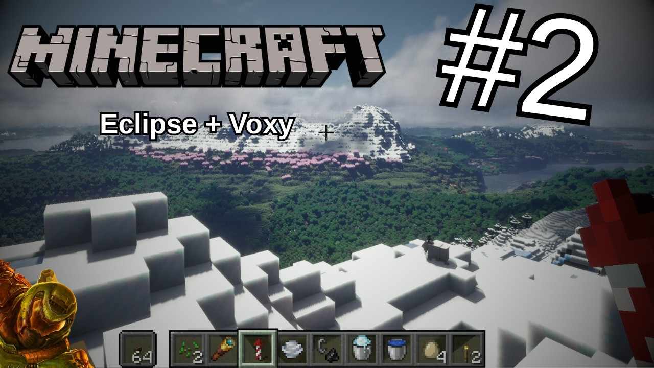 Minecraft #2: Eclipse + Voxy - YouTube