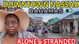 Raw Unfiltered Real streets of Downtown Nassau Bahamas
