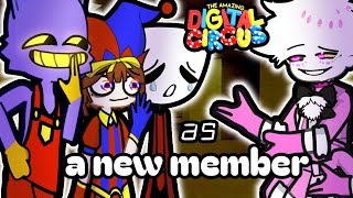 The Amazing Digital Circus reacts to Angel Dust as a NEW MEMBER 🎪 Gacha TADC reacts to Hazbin Hotel