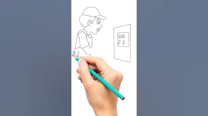 #shorts |How To drawing electrician