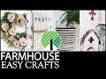 Easy dollar tree diy spring home decor crafts  high end farmhouse