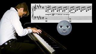 Beethoven Moonlight sonata mvt 1 - Analysis: UNREQUITED LOVE?