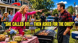 “HOA Karen Called 911 on My Family BBQ — She Had No Idea I Was the Town’s Very Own Police Chief”