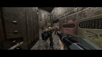 Quake II RTX - Warehouse - ware2 @ 4K with scaling Ray Tracing