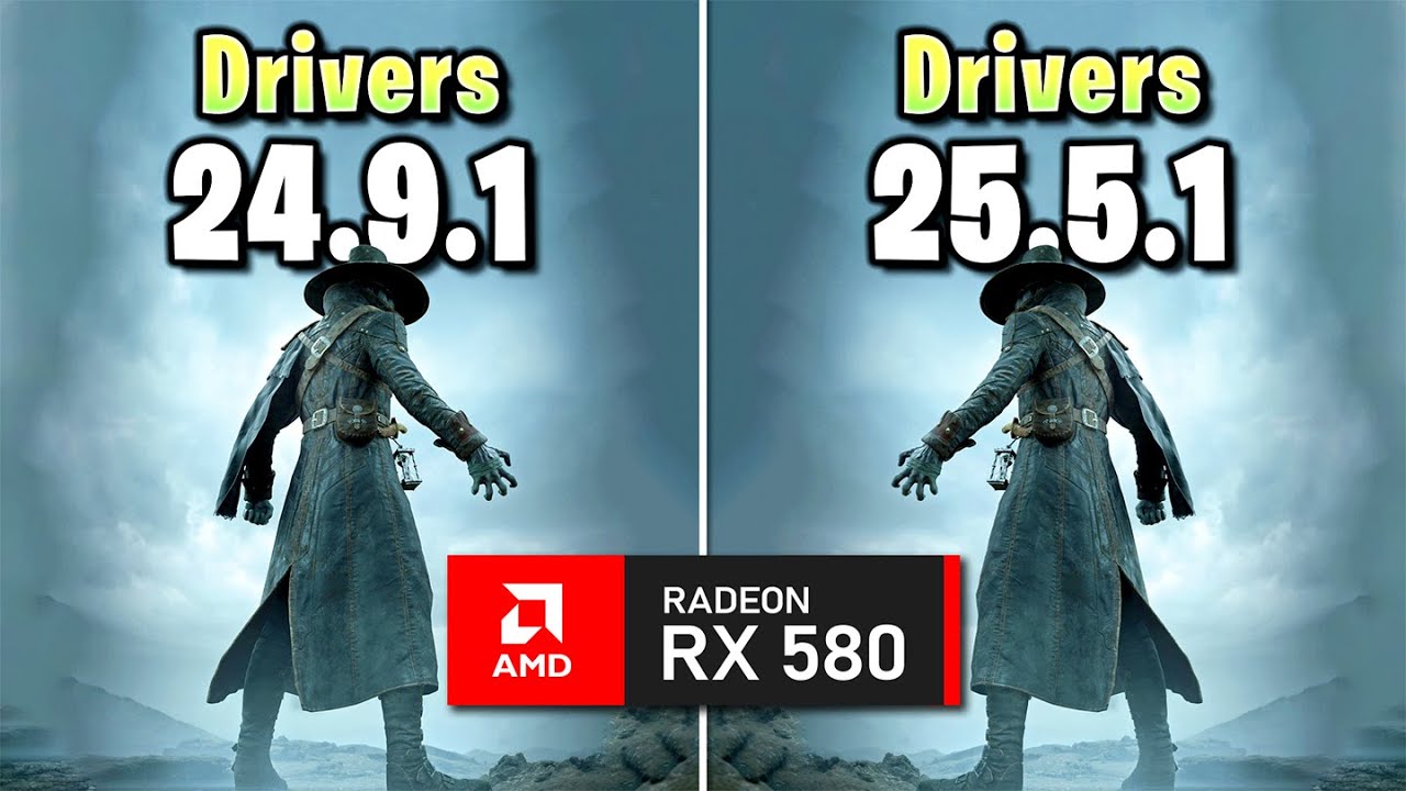 RX 580 Drivers 24.9.1 vs 25.5.1 – Performance Comparison in 13 Games ...