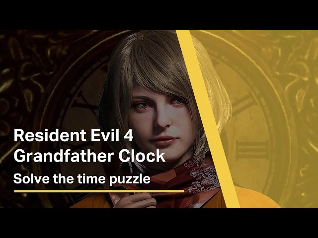 Resident Evil 4 Remake Grandfather Clock Puzzle - VeryAli Gaming