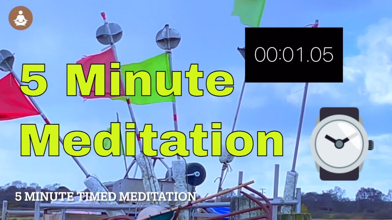 HD 🔵 5 Minute Meditation Music Relax Mind Body Positive Energy ...