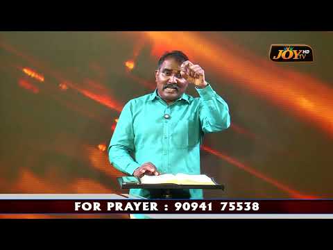 JOY TV : Bro.மோசஸ் P.மகேந்திரன்ll எசேக்கியேல் தீர்க்கதரிசன ஊழியம்-சென்னைll