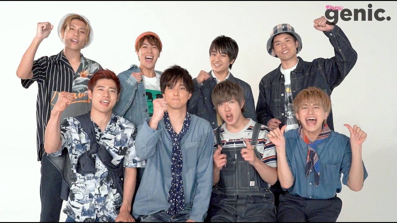 ザテレビジョンgenic. Vol.4 ボイメン(BOYS AND MEN)　撮影メイキング＆ソロインタビュー