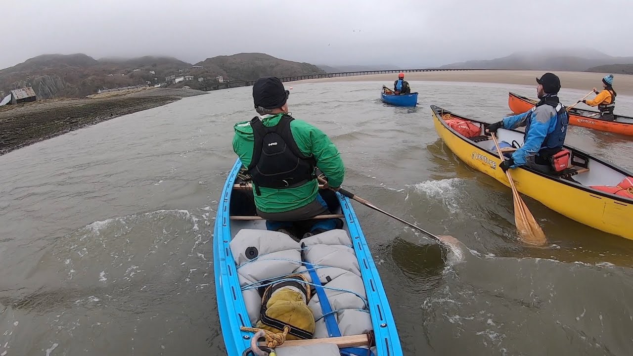 Canoeing the Mawddach Estuary