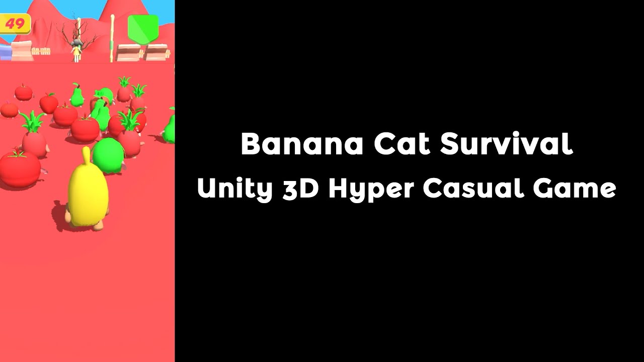 Banana Cat Survival Unity Source Code | Unity 3D Hyper Casual Game ...