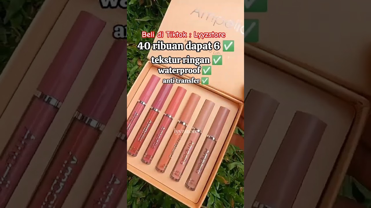 Rekomendasi Lipcream yang bagus & awet 