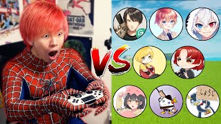 スパイダーマンになって人気ユーチューバーと戦ってきたｗｗｗ【フォートナイト】