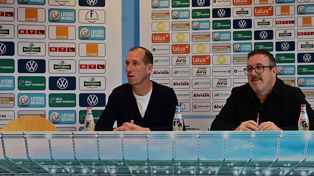 Jeff Strasser a présenté sa sélection pour les matches contre l'Allemagne et en Irlande du Nord