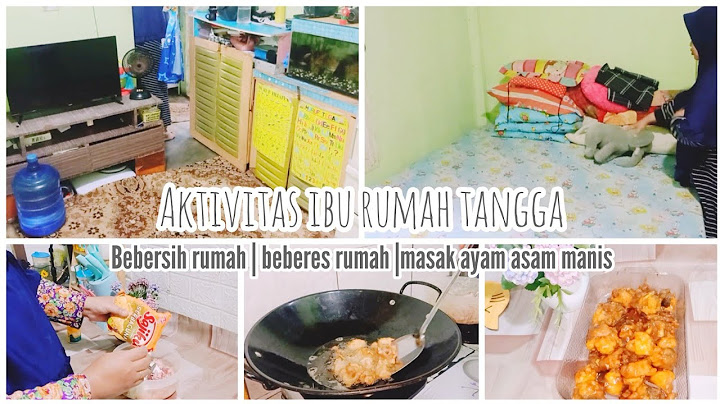 AKTIVITAS IRT 2 ANAK DI PAGI HARI| BEBERSIH RUMAH KONTRAKAN, BEBERES RUMAH,MASAK DI DAPUR MINIMALIS