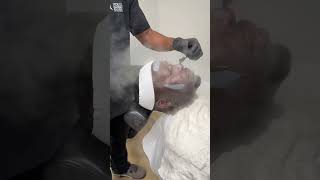 He paid £120 pounds for this haircut service was it worth it ? 🔥👀 #asmr #asmr #haircut #skincare