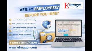 Eimager -Employees & Employer Background verification Platform Intro #verification #backgroundcheck